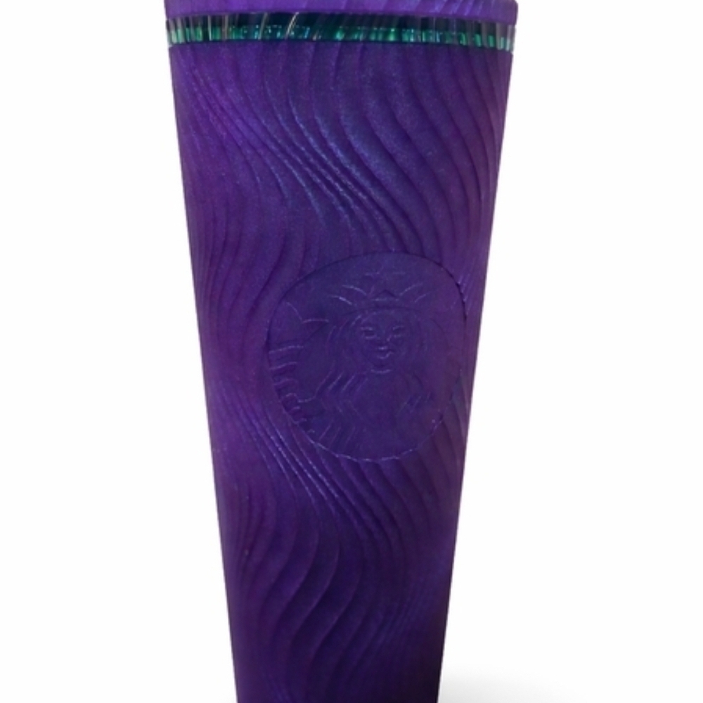 Starbucks Textured Purple Tumbler